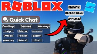 How to make a QUICK CHAT SYSTEM in ROBLOX [upl. by Yuma]