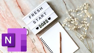 Start a fresh OneNote notebook for the new year and move the old one to backup [upl. by Nihsfa220]