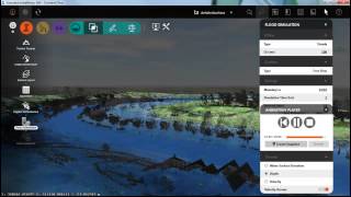 InfraWorks 360 Project Boulder  Flood Shrewsbury UK Shortened Version [upl. by Leahcimsemaj]