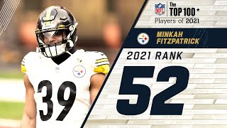 52 Minkah Fitzpatrick S Steelers  Top 100 Players of 2021 [upl. by Affay]