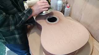 Crude Luthier Vids Intro to Chladni testing on a guitar [upl. by Gilchrist]