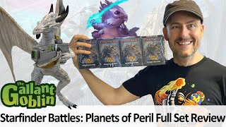 Planets of Peril Full Set Review  WizKids Paizo Starfinder Battles Prepainted Minis [upl. by Claude850]