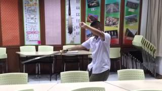 ฝึกรำกระบี่จีน 1 Wudang Sword [upl. by Nivi]