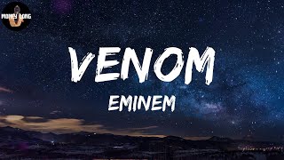 Eminem  Venom Lyric Video [upl. by Jackson]