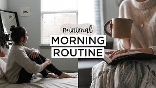 MINIMAL MORNING ROUTINE  Hygge Habits  Intentional Living [upl. by Safko]