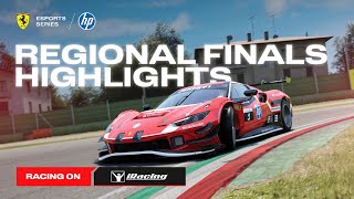 Ferrari HP Esports Series 2024  Regional Finals Highlights iRacing [upl. by Annahsal446]