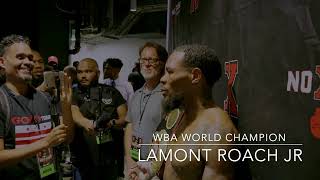 Lamont Roach jr Post Fight Press Conference [upl. by Duggan]