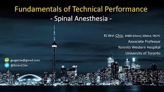 Successful Spinal Anesthesia  Epidural  Lumbar Puncture  Fundamentals of Technique [upl. by Annaehs]