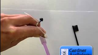 How to Clean Microphones of Your Behind The Ear Hearing Aid [upl. by Mika714]