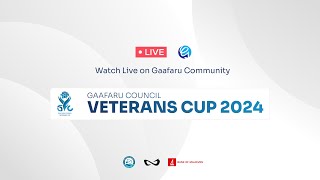 Gaafaru Council Veterans Cup 2024  OK Legends vs Predators [upl. by Ewall]