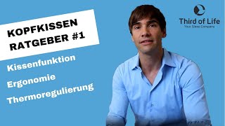 Kopfkissen Ratgeber 1  Kissenfunktion und technologie [upl. by Damahom]