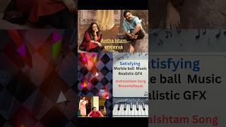 satisfying Antha Istam Endayya Marble Music with Realistic GFX  Bheemla Nayak shortsviral [upl. by Ingrim211]