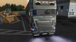 German Truck Simulator Austria Edition 2011 V8 Sound [upl. by Atikihs974]