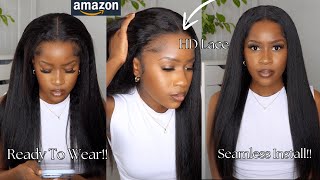 This Amazon Wig Is A Must Grab🔥 Its Already Styled  HD Lace  Super Easy InstallDomisoHair [upl. by Iuqcaj201]