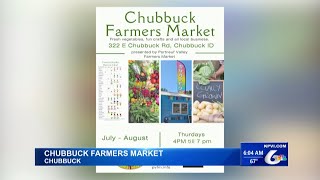 Chubbuck Farmers Market Kicks Off Tonight [upl. by Zhang]