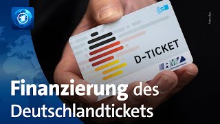 Finanzierung des Deutschlandtickets nicht gesichert [upl. by Chevalier]