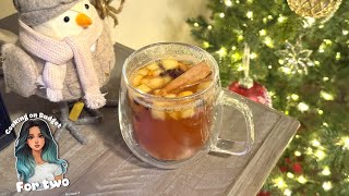 White Gluhwein Mulled Hot Wine for Christmas [upl. by Gothard]