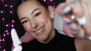 ASMR Lash and Brow Appointment  ASMR Lash Extensions POV for Sleep 😴 [upl. by Fredelia666]