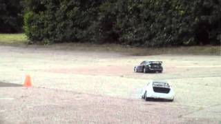 RCCARS FGHONDA vs FGBMW CRASH [upl. by Thissa150]