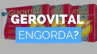 Gerovital Engorda Como Tomar Gerovital Para Que Serve  Live Saudável [upl. by Chicoine608]