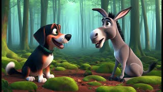 La Historia de El Burro🫏 TRAVIESO Y El Perro 🐶 INTELIGENTE🧠  Lección de Vida [upl. by Nosnah]