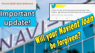 Navient Settlement  Who Qualifies For Student Loan Forgiveness And Cancellation Of Private Loans [upl. by Aihseken961]