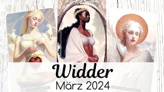 ♈WIDDER  März 2024 • Schwierige Phase ist fast überstanden Wichtige Erkenntnisse • Tarot [upl. by Salvay]