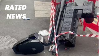 ULEZ Camera Takedowns Continue Throughout London [upl. by Lamiv887]