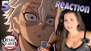 SANEMI È PAZZO  Demon Slayer  Hashira Training Arc REACTION 4x05 [upl. by Tu]