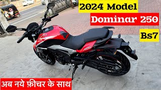 2024 Model Bajaj Dominar 250👉New Color  On Road Price Mileage Feature Full Review [upl. by Neellok638]