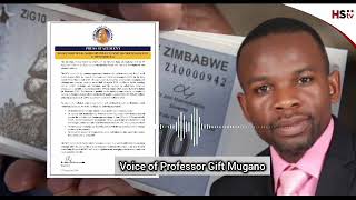 In the wake of ZiG failure RBZ panic rate explosion Leading Zim economist speaks Prof Mugano [upl. by Gleda]