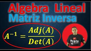 quotquot📜ALGEBRA LINEAL📜quotquot Inversa de una Matriz 3 x 3 por el método de la adjunta [upl. by Arod325]