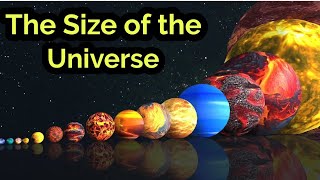 Universe size comparison blockbuster 20  The Size comparison  space [upl. by Anairuy]