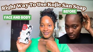 How to Use Kojic San Soap  avoid the side effects mosteffectivemethodtousekojicsansoap [upl. by Gould934]