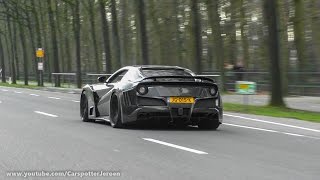 Ferrari F12 NLargo S with iPE exhaust  Accelerations amp Downshifts  1 of 11 [upl. by Raleigh]