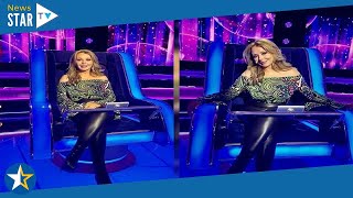 Carol Vorderman flaunts ageless physique in tight leather leggings [upl. by Belinda]