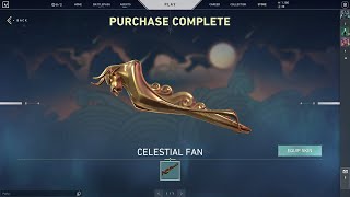 Buying celestial fan [upl. by Tavey]