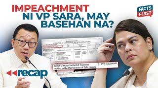 Nangangamoy impeachment vs VP Sara Duterte [upl. by Adora]