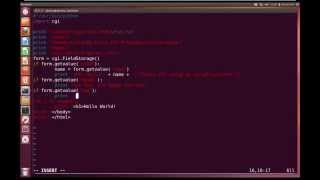 Python Advanced Tutorial 7  CGI Programming [upl. by Ellainad438]