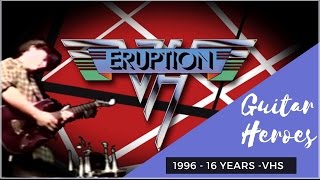 Van Halen  Eruption Guitar Cover  16 years [upl. by Lenhard]