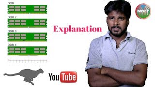 ddr vs ddr2 vs ddr3 vs dd4 difference in tamil [upl. by Onailimixam]