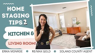 Home Staging Tips 2  How to stage a house for sale  DIY tips for home staging Staging on a budget [upl. by Latimore407]