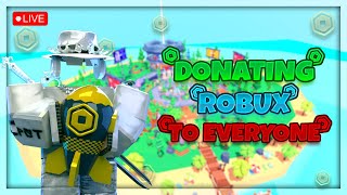 🔴Donating Viewers 50💸  1K Robux every 30 Minutes⌛ [upl. by Eitsirc]