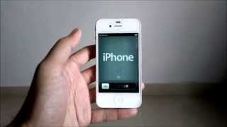 iPhone 4 with iOS 613  First Start Experience amp iCloud Restore [upl. by Fachan405]