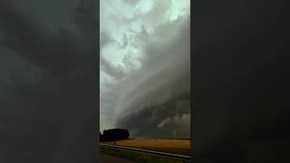 Riesige Unwetterfront am 29062024 südlich von Saarbrücken unwetter gewitter stormchasing [upl. by Grath]