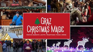 Graz Christmas Break the Best Austrian Christmas Markets  Krampus Run amp Festive Fun [upl. by Alys928]