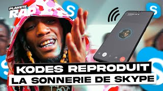 KODES REPRODUIT LA SONNERIE DE SKYPE  PlanèteRap [upl. by Arad]