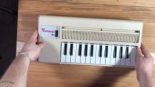 Bontempi B1 Organ  Made In Italy  1984 Air Organ IOB Listing 1 of X [upl. by Britton]