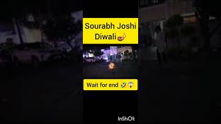 Sourabh Joshi Diwali🪔😱😱  viralvideo [upl. by Weil]