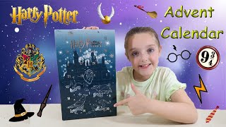 HARRY POTTER ASDA JEWELLERY ADVENT CALENDAR 2019 UNBOXING [upl. by Roon]